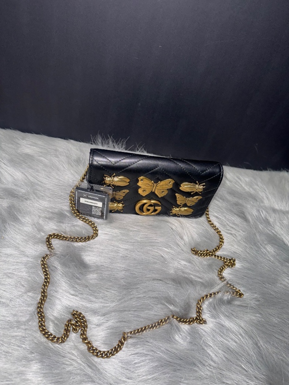 Gucci GG Marmont Animal stud Mini Purse~EUC - Picture 7 of 12